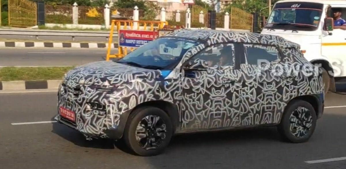 Renault Kiger spied again