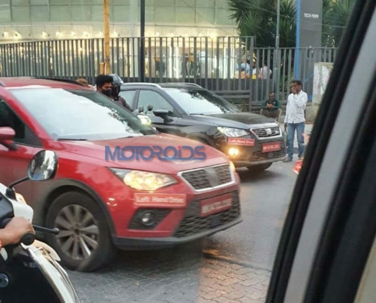 Seat Arona SUV spied