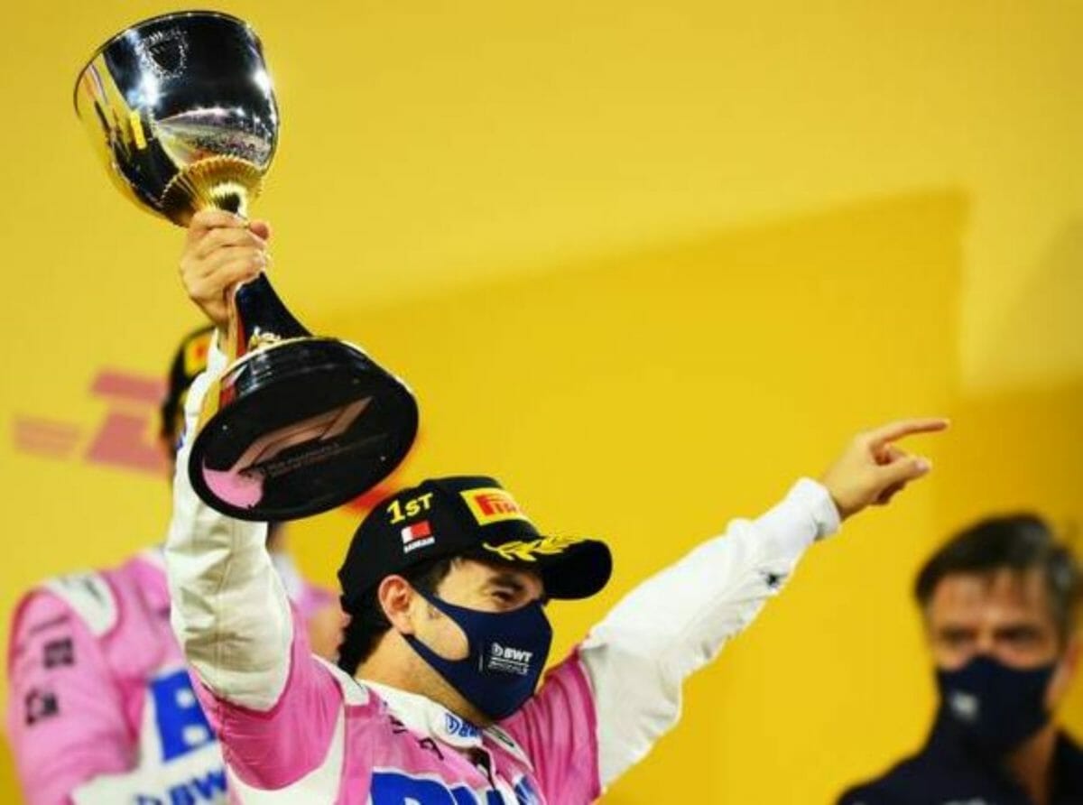 Sergio Perez wins the Sakhir Grand prix 2020