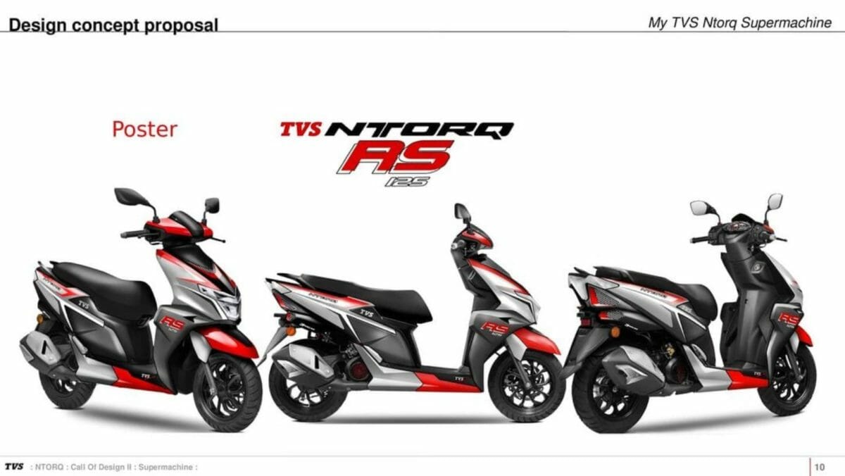 TVS nTorq Call of design contest