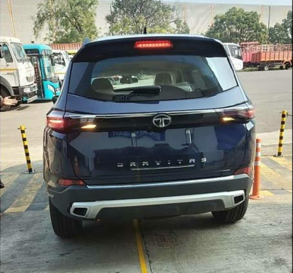 Tata Gravitas spied without camouflage