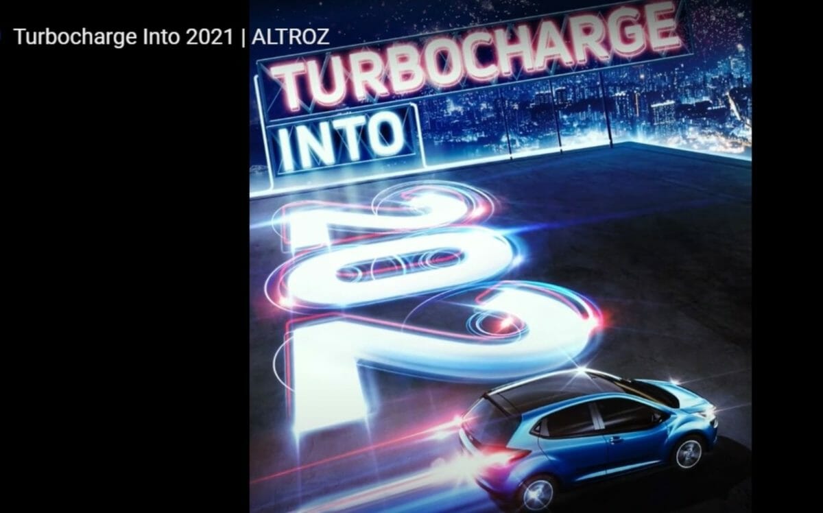 Tata altroz turbo teaser video