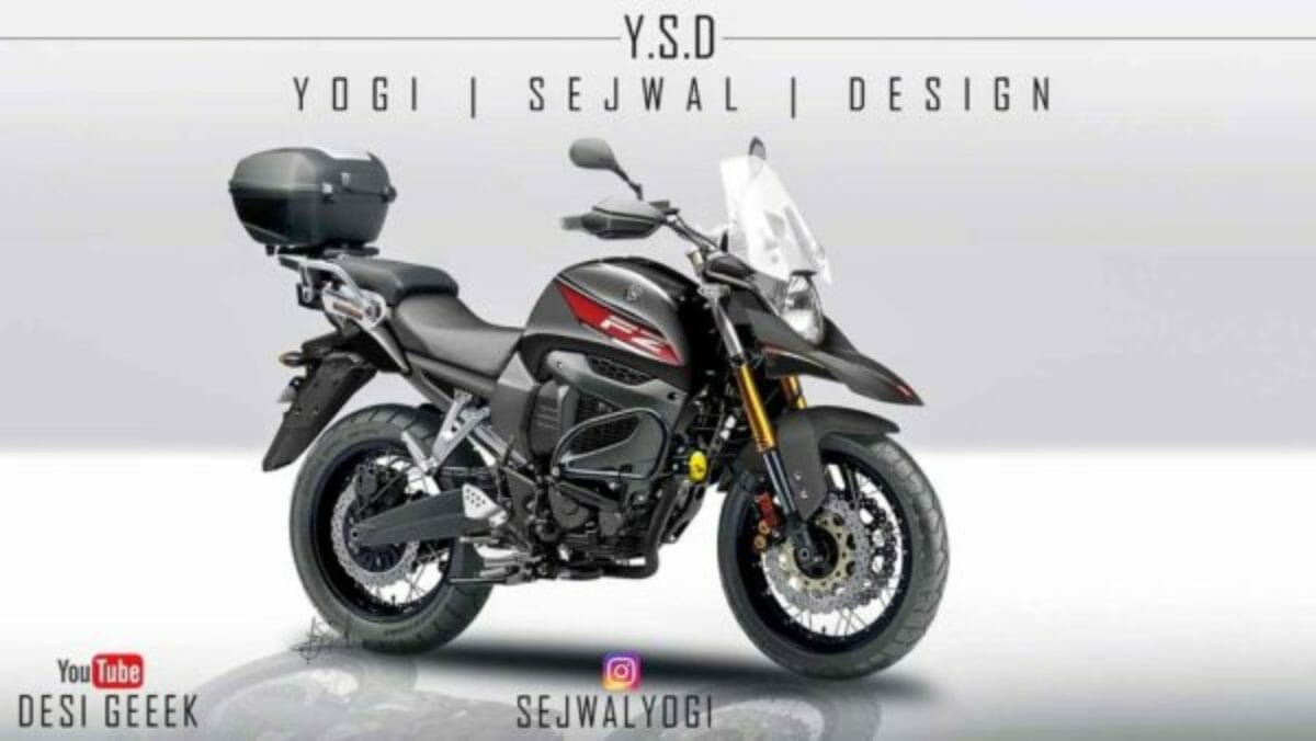 Yamaha FZ X patent render