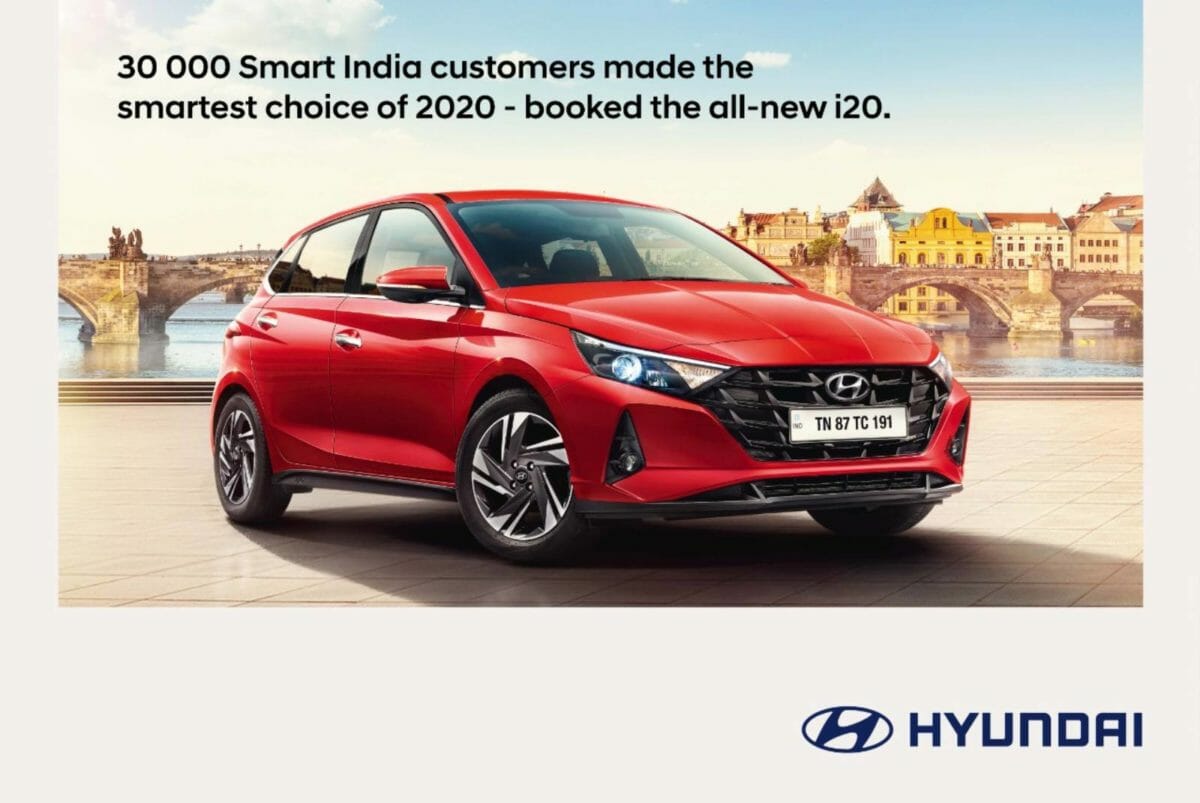 hyundai i bookings