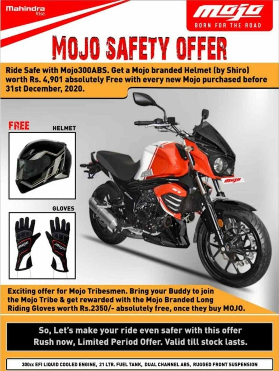 mahindra mojo offer