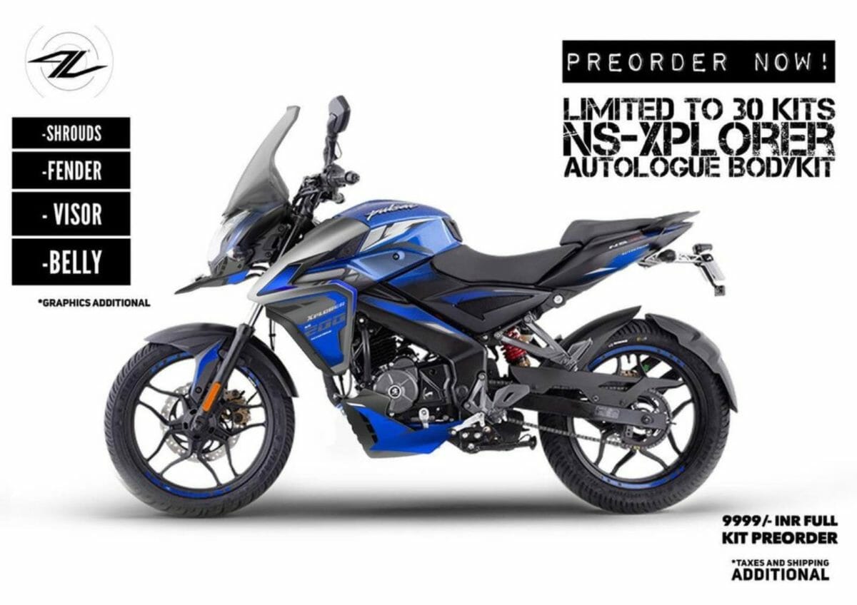 Bajaj Pulsar NS  Autologue design kit