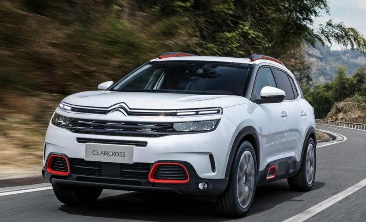 Citroen C5 Aircross front look