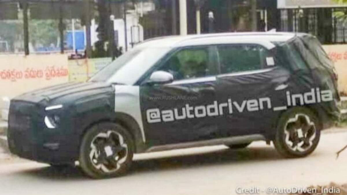 Hyundai Creta  seater spied