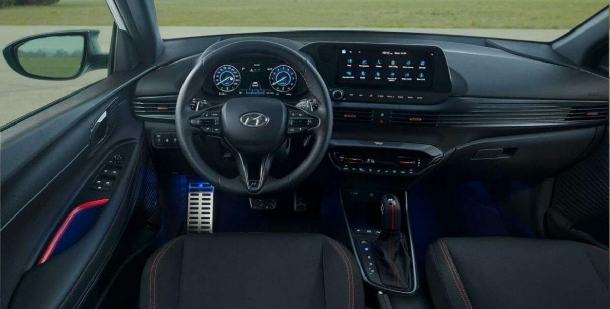 Hyundai i20 N line interiors