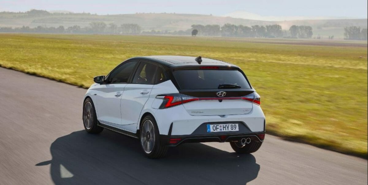 Hyundai i20 N line rear