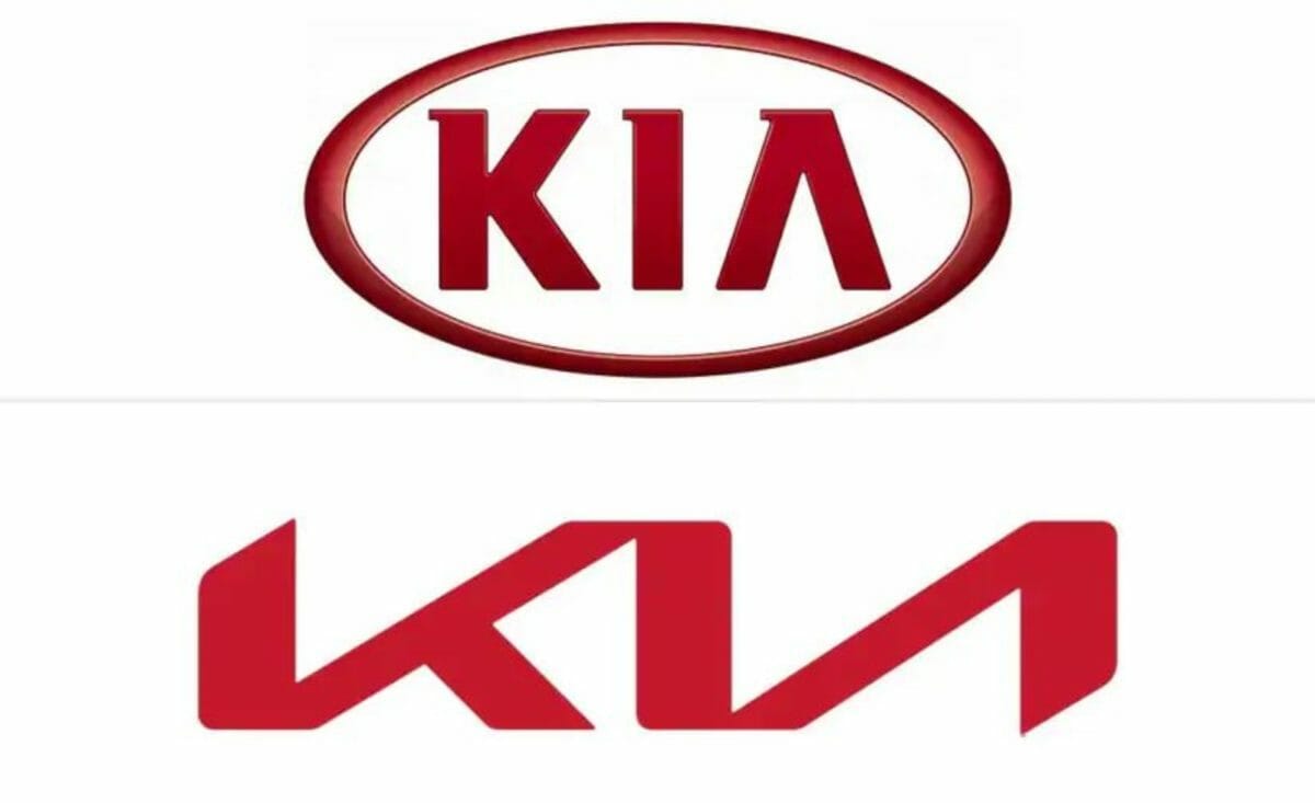 Kia’s new VS old logo