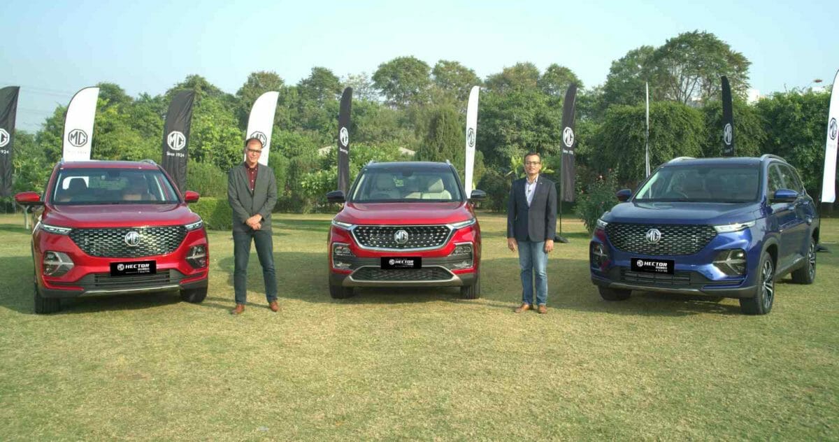MG Hector facelift launched (1)