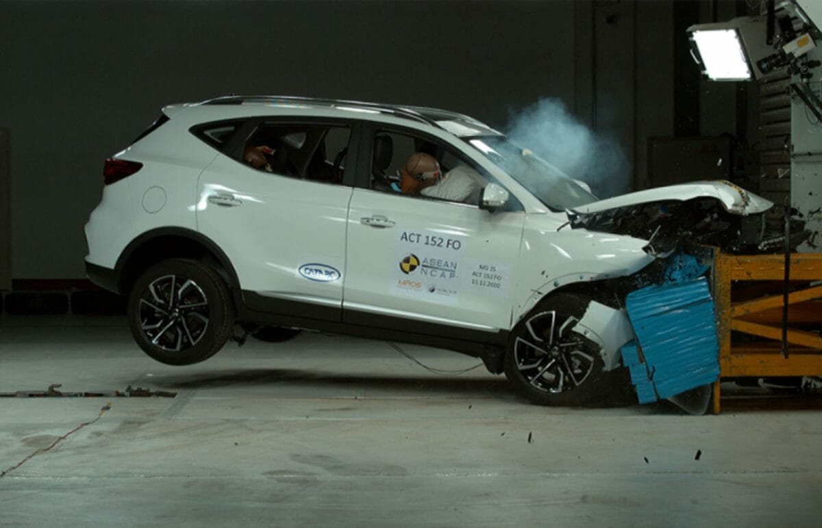 MG ZS Crash Test