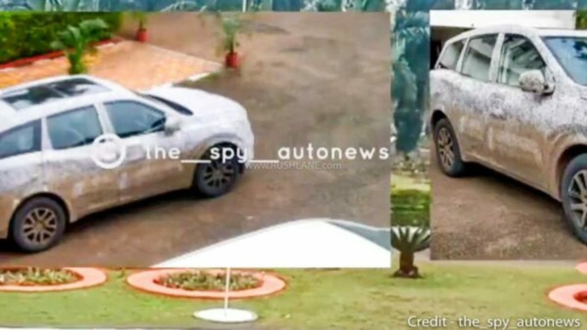 Mahindra XUV500 new spy shots (2)