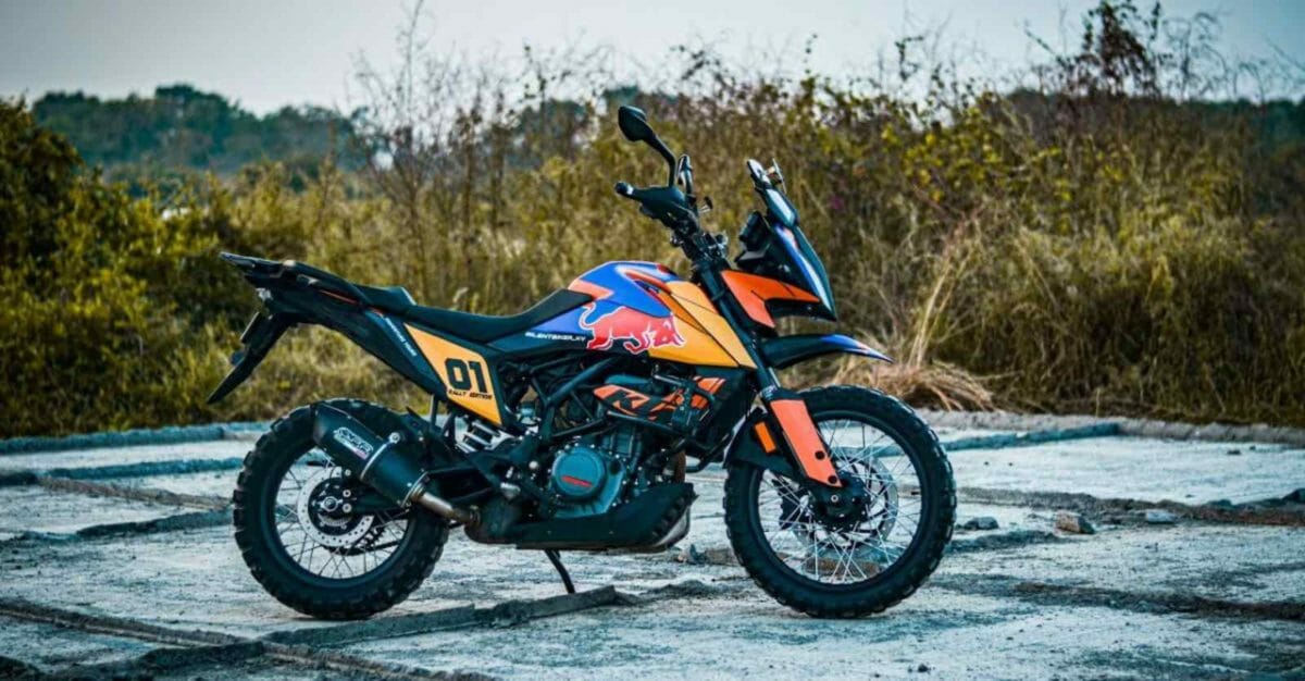 Modified KTM adventure