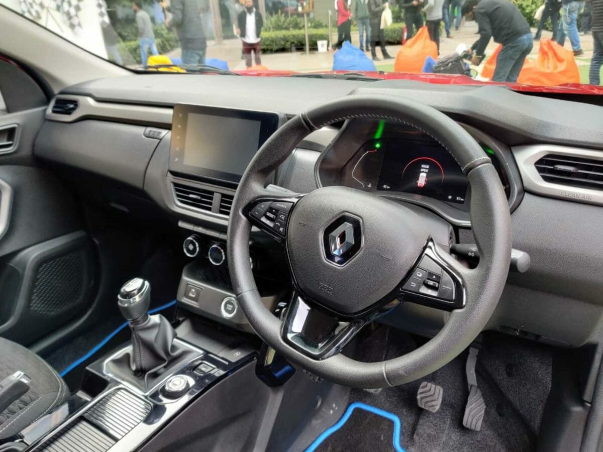Renault Kiger interiors