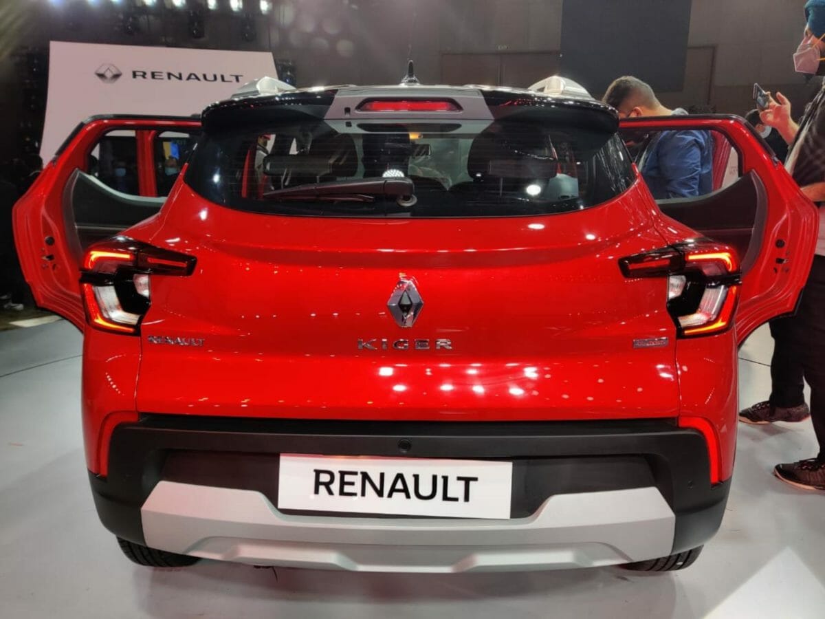 Renault Kiger rear look