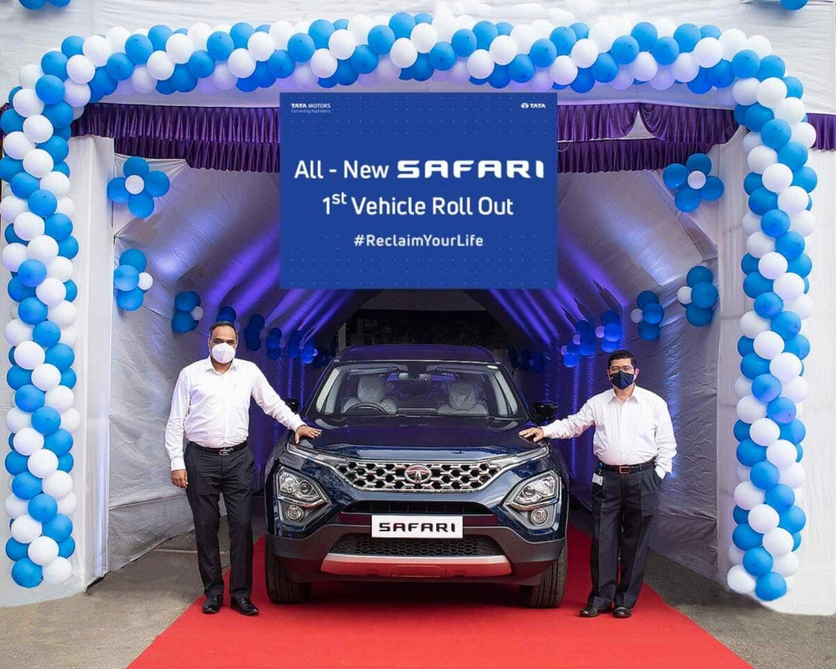 Tata Safari First Car Rollout