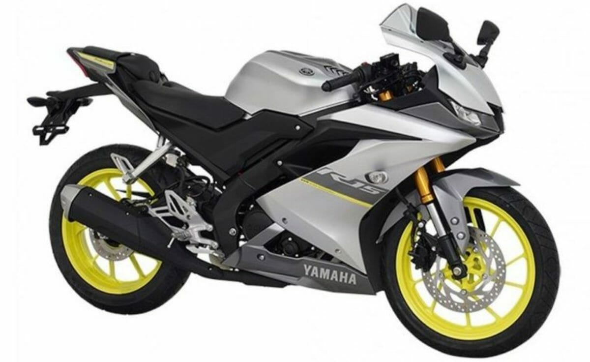 Yamaha R  matte silver