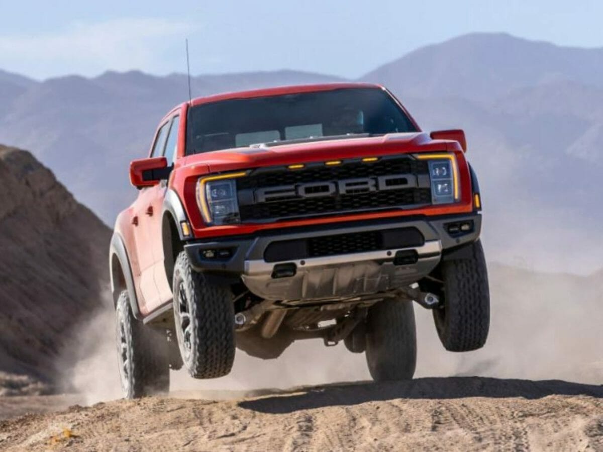 Ford Raptor F  front end