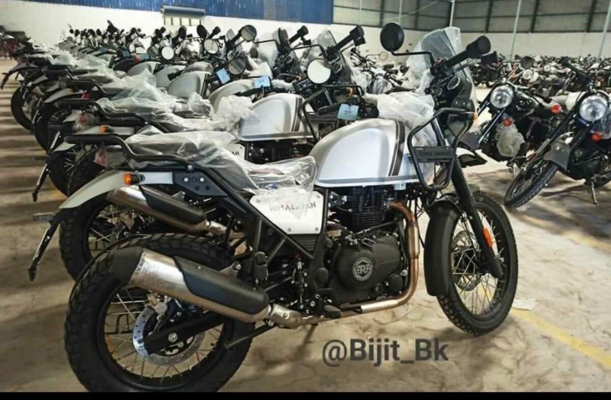 Royal Enfield Himalayan Spied