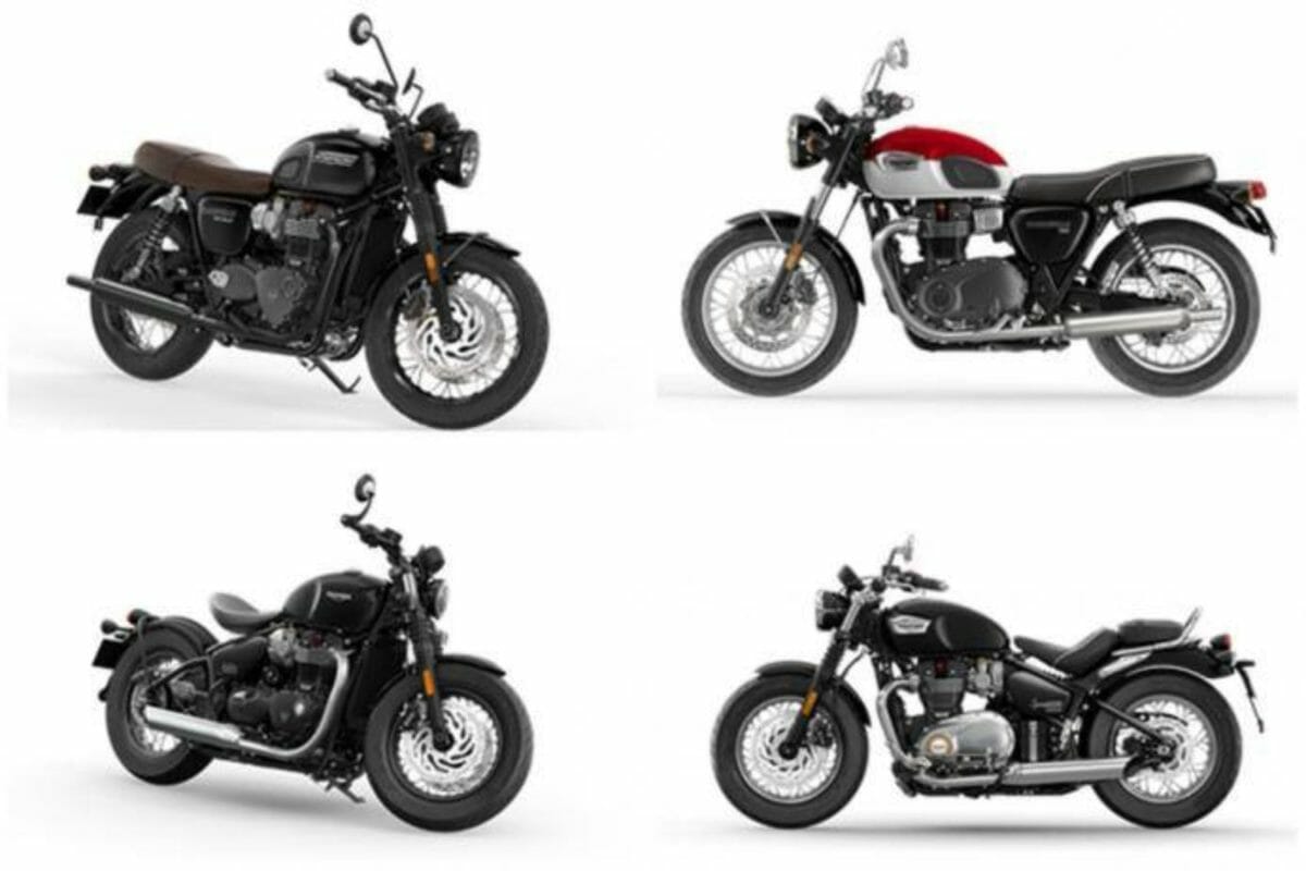 Triumph Bonneville range