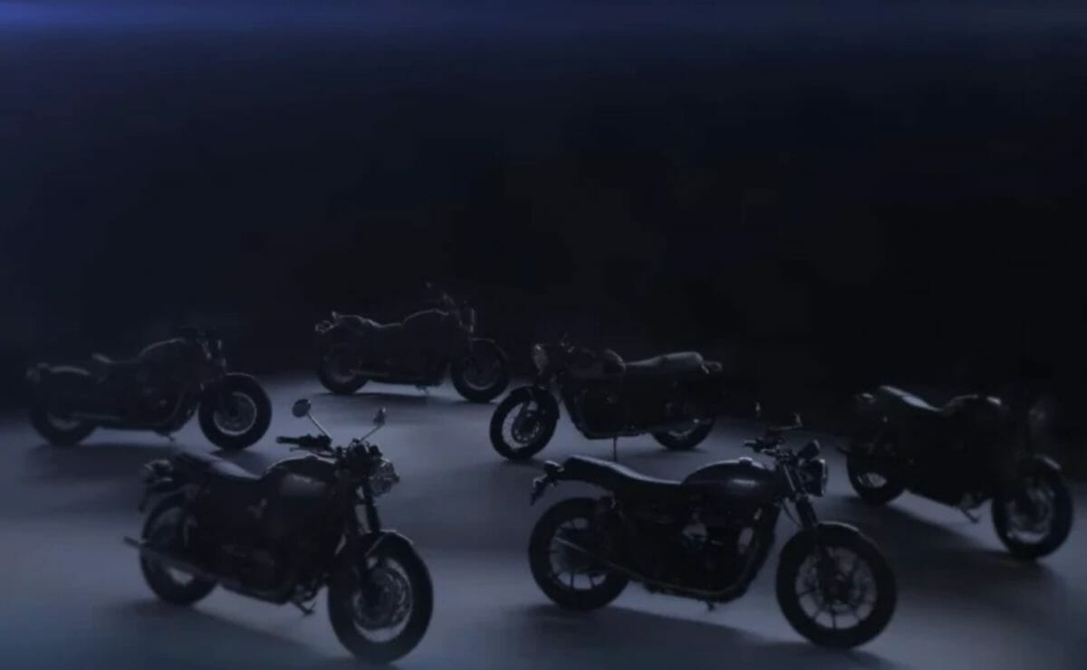 Triumph Bonneville teased