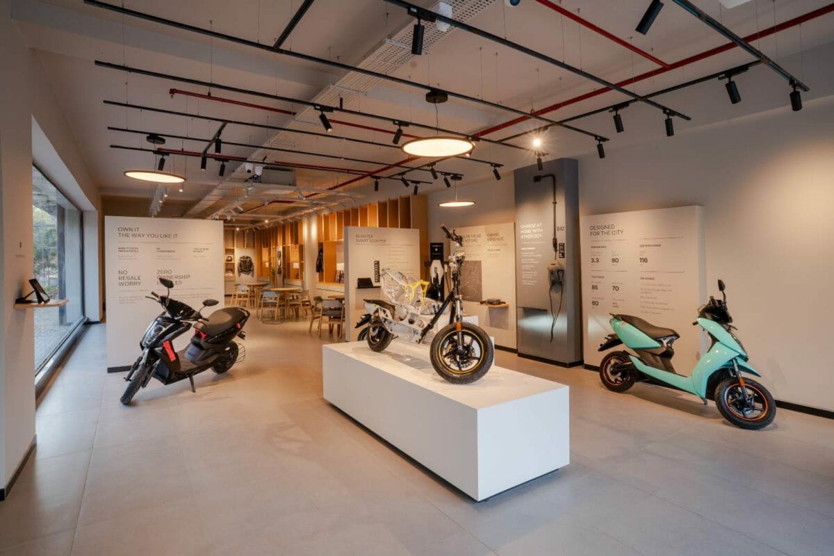 Ather ahmedabad showroom