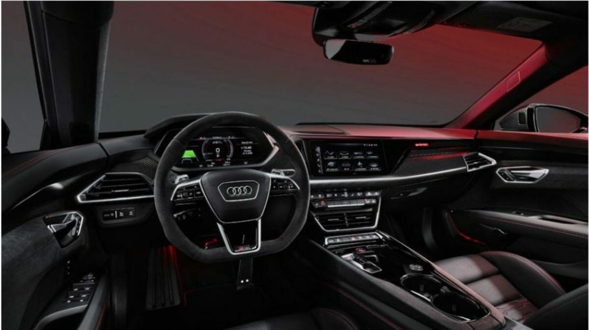 Audi etron GT interiors