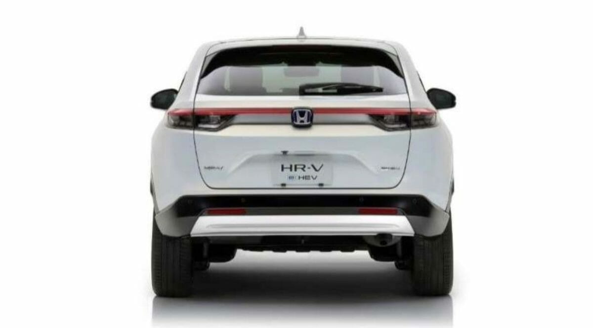 Honda HR V 2021 rear look