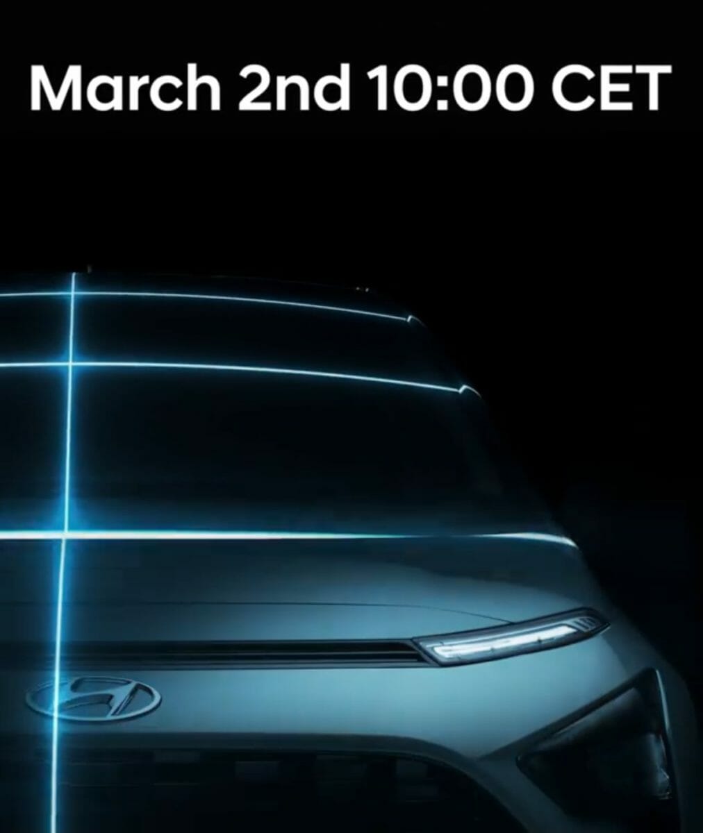 Hyundai bayon teaser