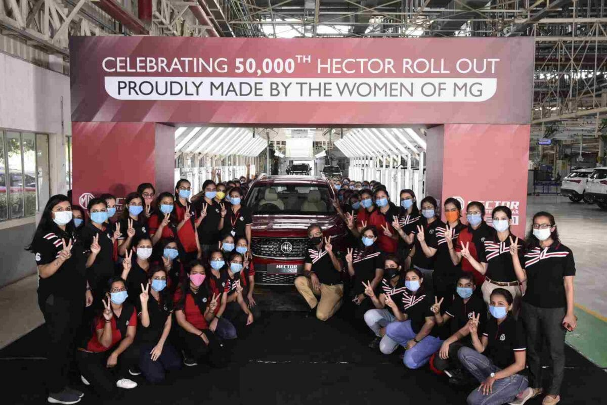 MG all women crew