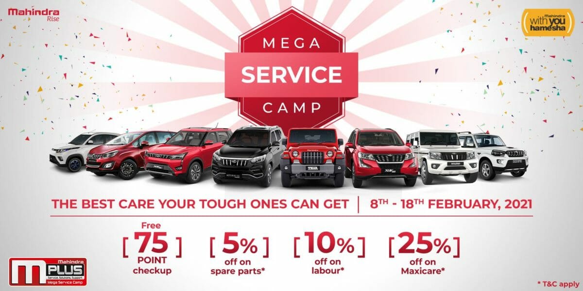 Mahindra Service Camp