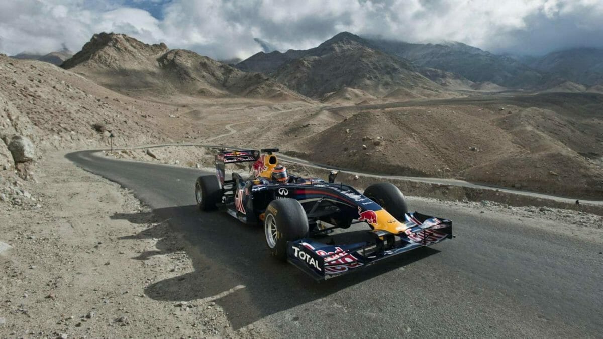 Red Bull F1 Car Real World Stunts (4)