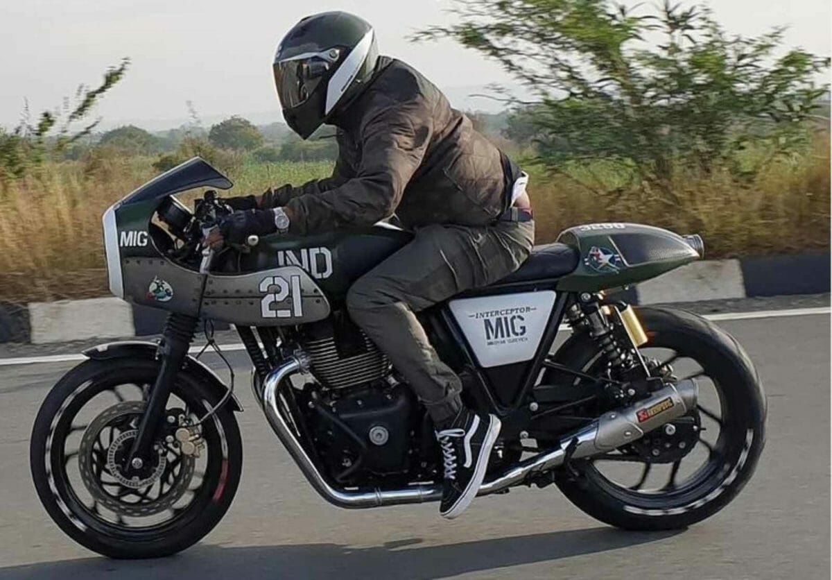 Royal Enfield Interceptor 650 modified (1)