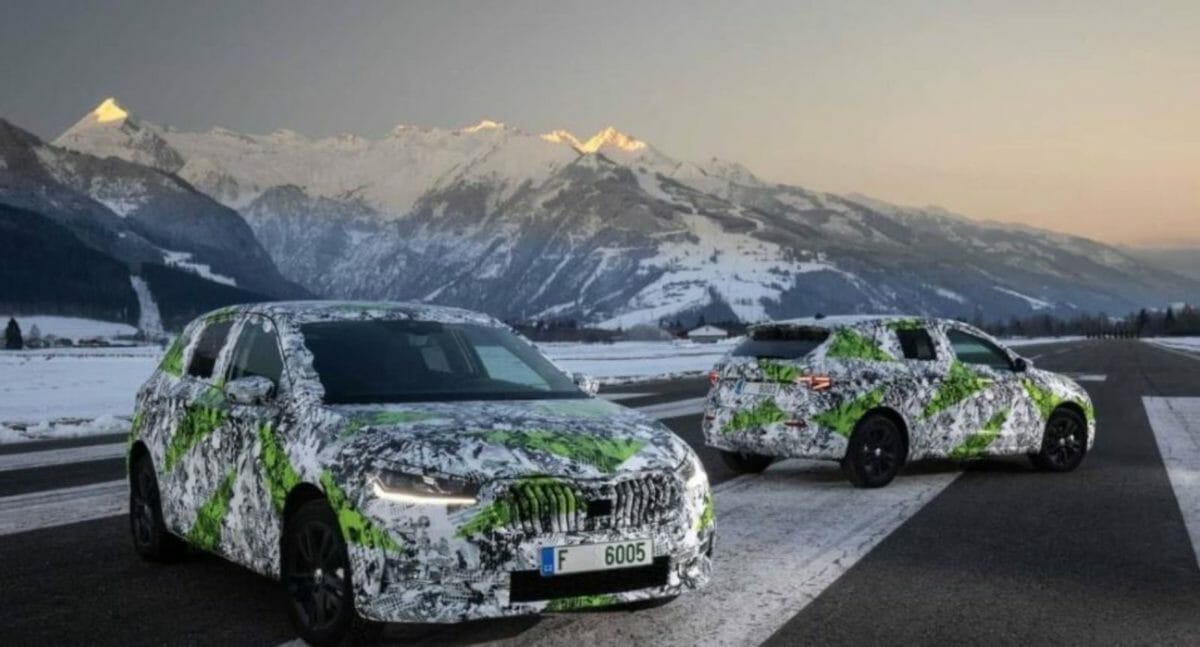 Skoda Fabia MK testing