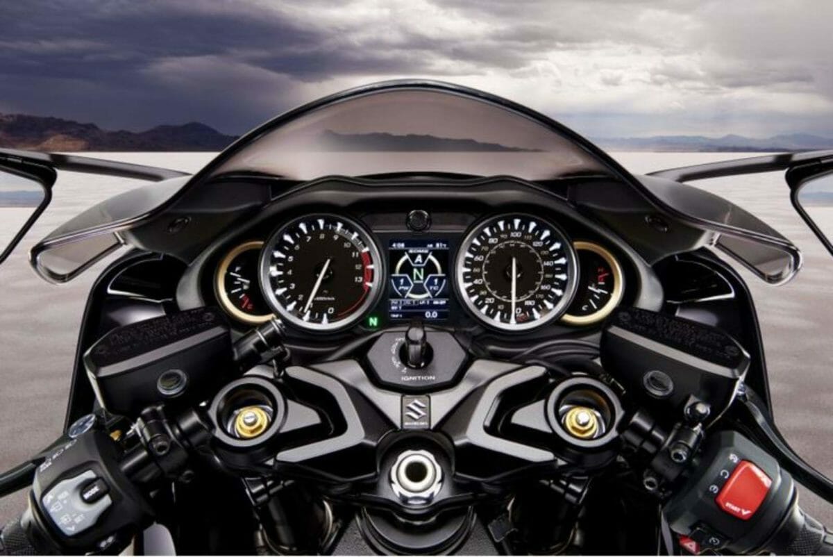 Suzuki Hayabusa 2021 instrument cluster