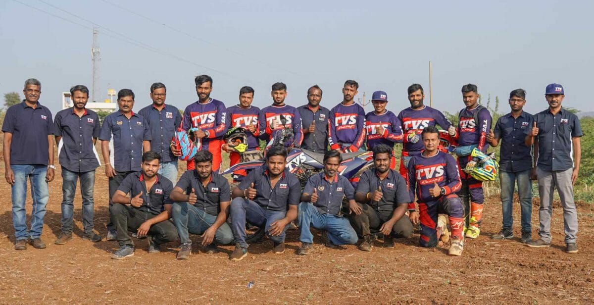 TVS Racing crowned champion in  Indian National Rally Championship