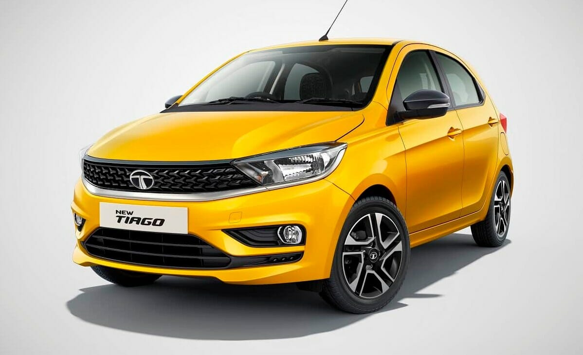 Tata tiago yellow colour