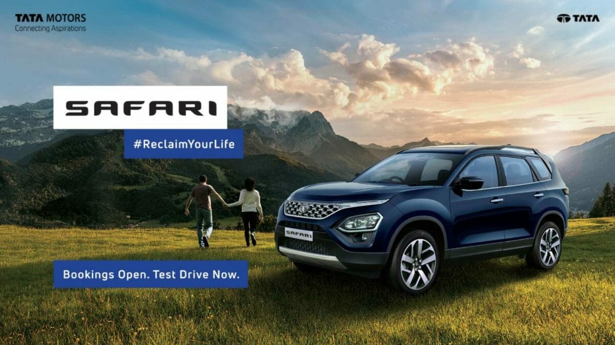 tata safari bookings