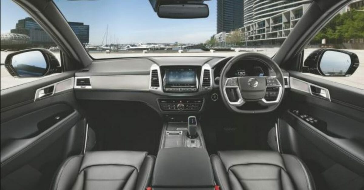 2021 Ssangyong Rexton interiors