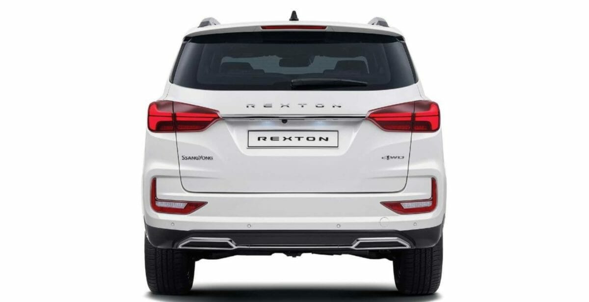 2021 Ssangyong Rexton rear look