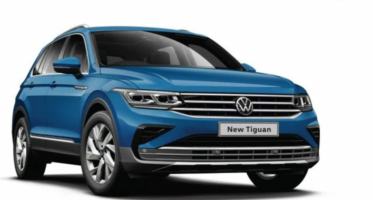 2021 VW Tiguan front 3 quarters