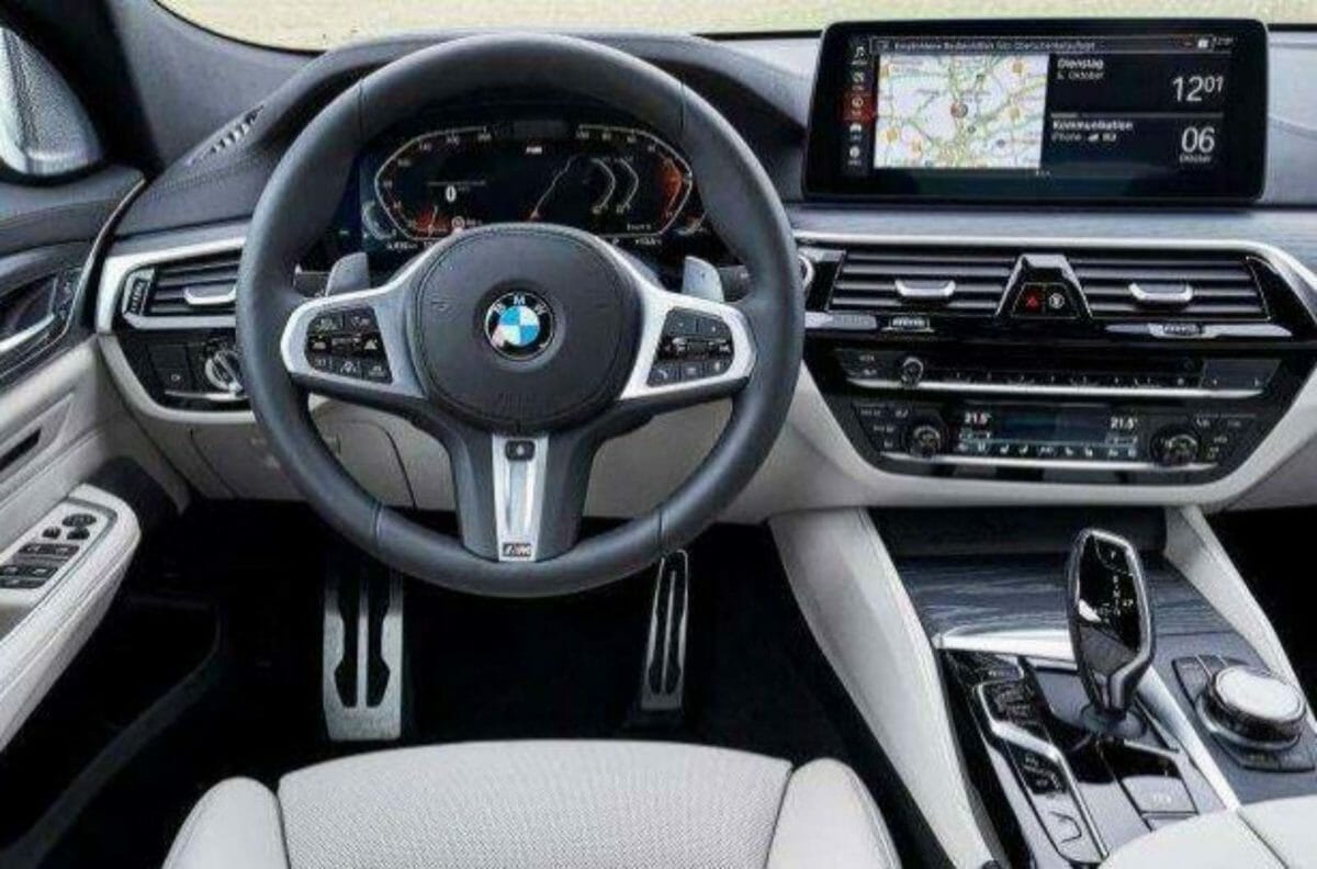 BMW 6-series GT facelift interiors