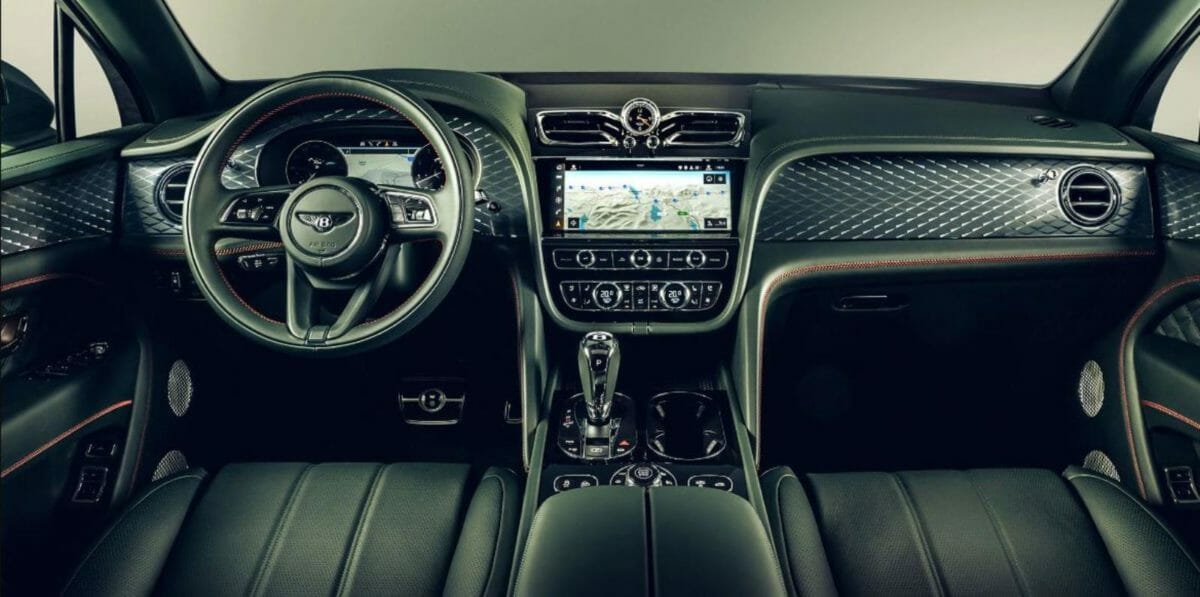 Bentley Bentayga facelift interiors