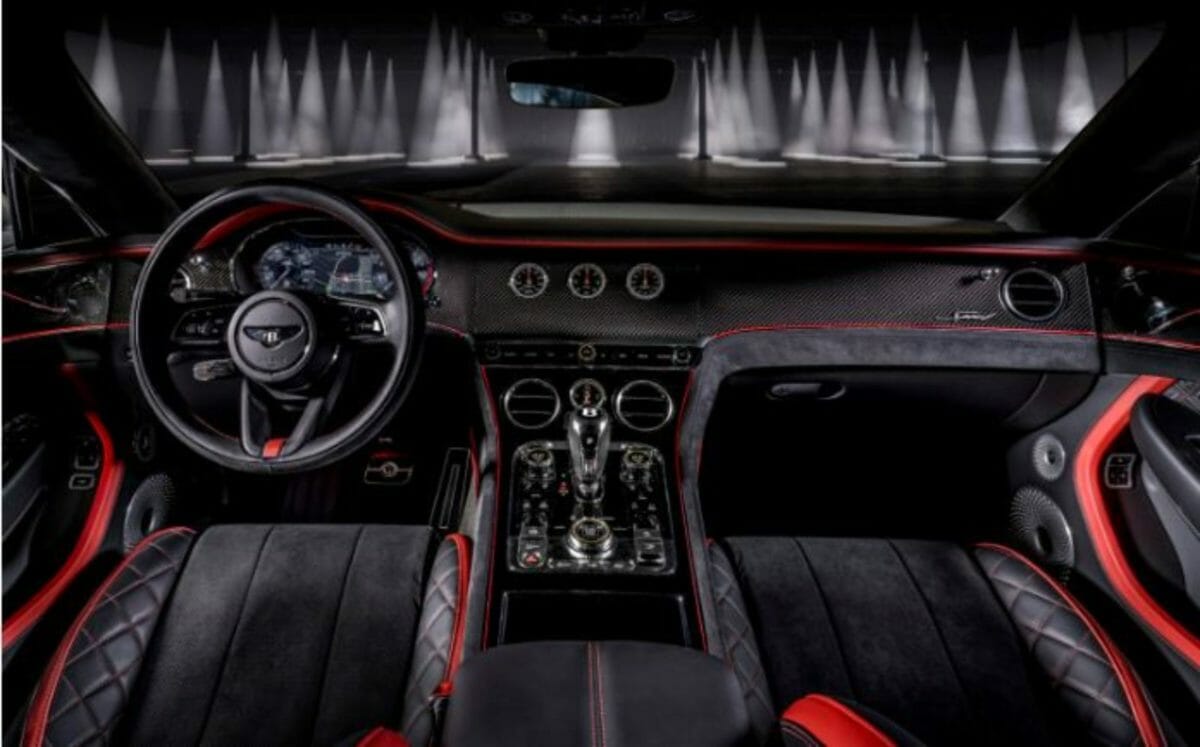 Bentley Continental GT Speed interiors