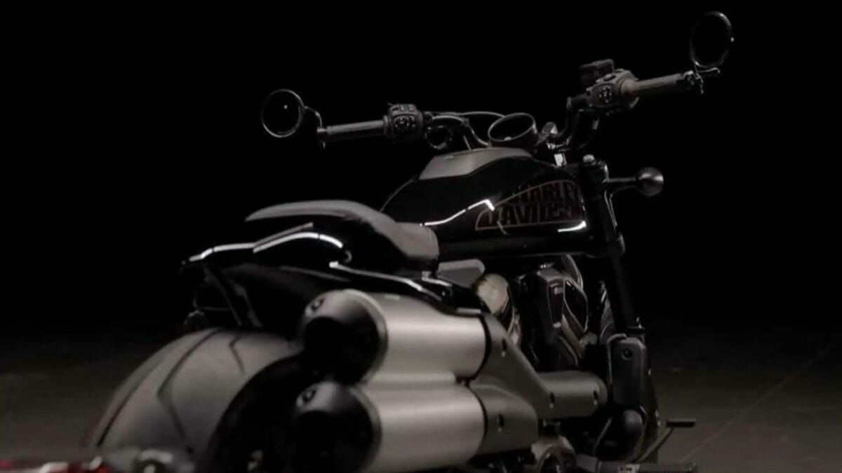 Harley Davidson  custom teased