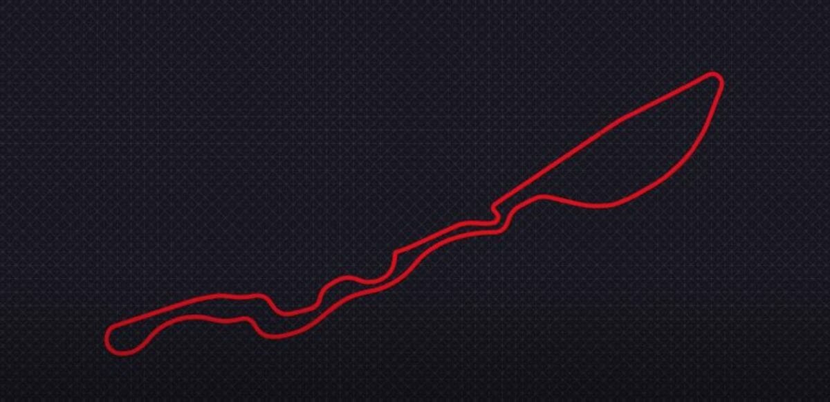 Jeddah street circuit layout