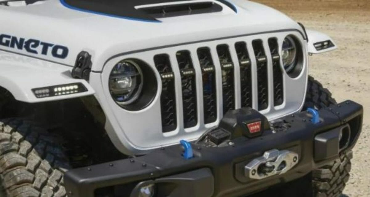 Jeep Magneto front grille