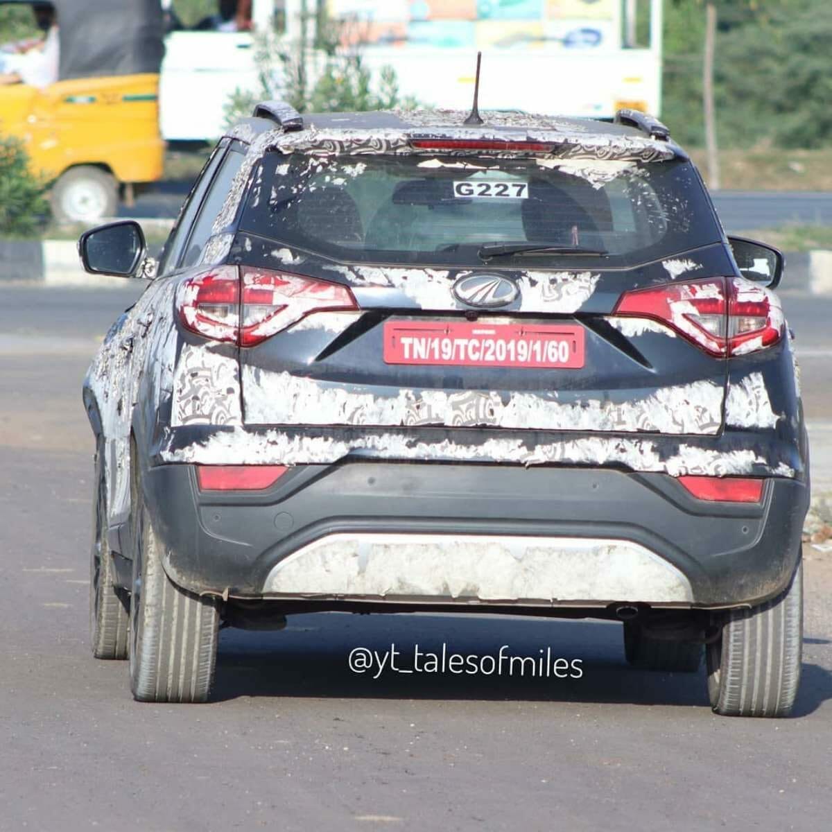 Mahindra XUV300 Sportz test mule spied (1) Mahindra XUV300 Sportz test mule spied (1)